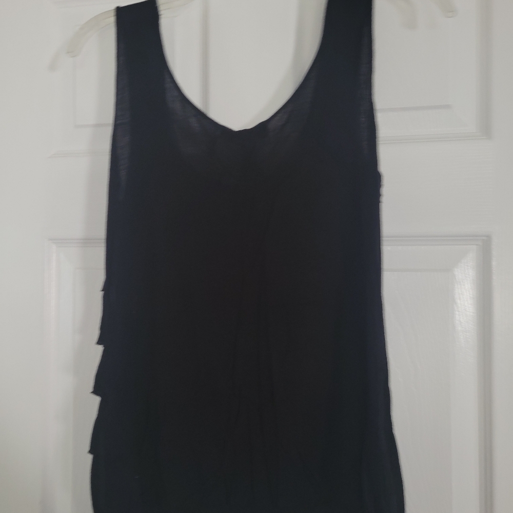 Cable & Gauge Large Ruffle Tank - Picture 4 of 4